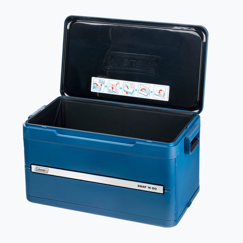 Camping-Kühlbox Coleman Cooler Snap 55qt 53 l navy 5