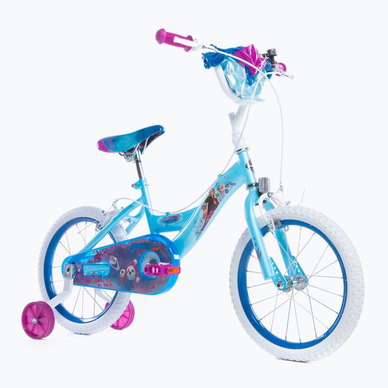 Huffy Frozen EZ-Build 16" blau/weiß/violett Kinderfahrrad