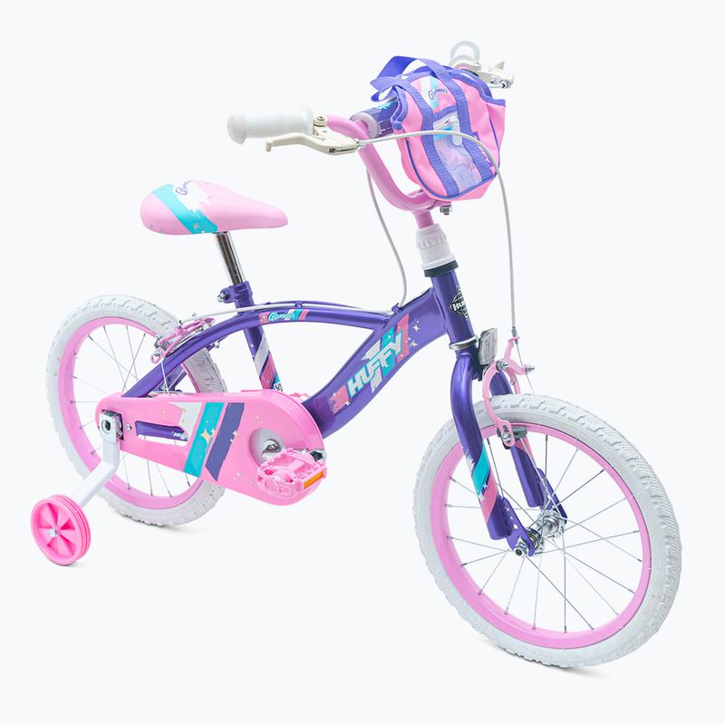Huffy Glimmer 16" rosa Kinderfahrrad 3