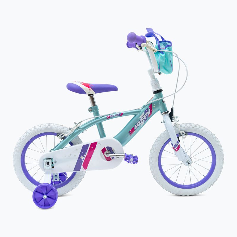 Huffy Glimmer Kinderfahrrad 14" türkis