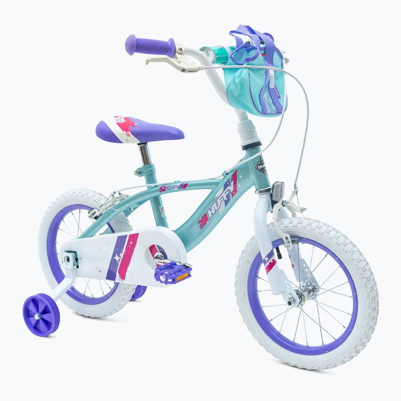 Huffy Glimmer Kinderfahrrad 14" türkis 2