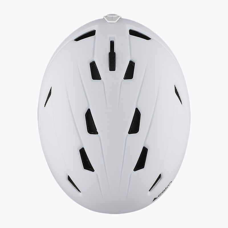 Skihelm Cairn Electron mat white 3