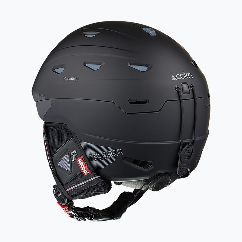 Skihelm Cairn Xplorer Pure black 2