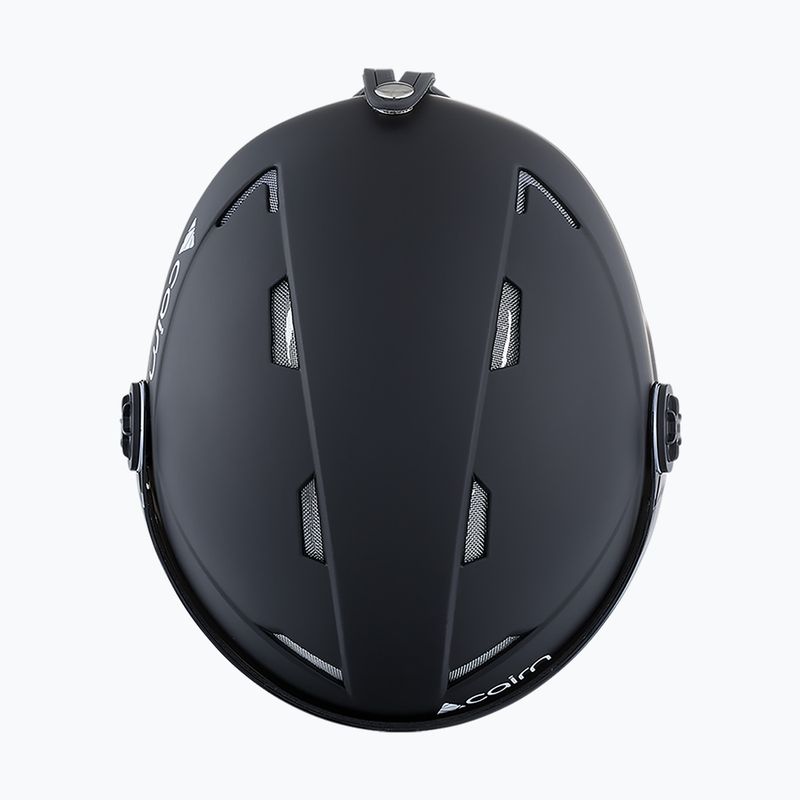 Kinder-Skihelm Cairn Android Visor Jr matte black 3