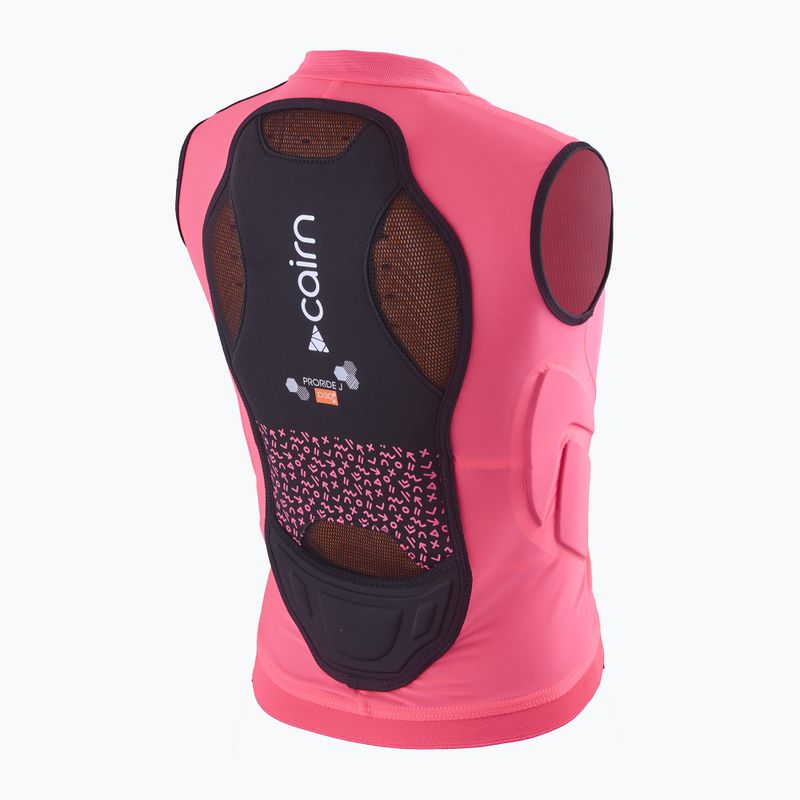 Sicherheitsweste Kinder Cairn Proride D30 Jr fluo pink 2