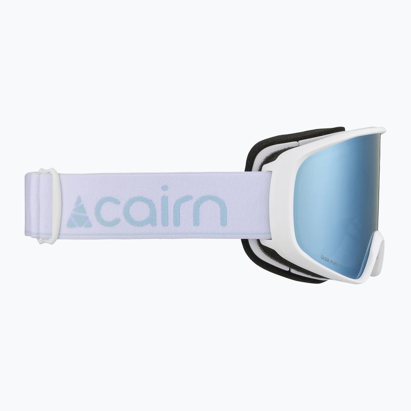 Skibrille Cairn Glide Pure mat white sky 3