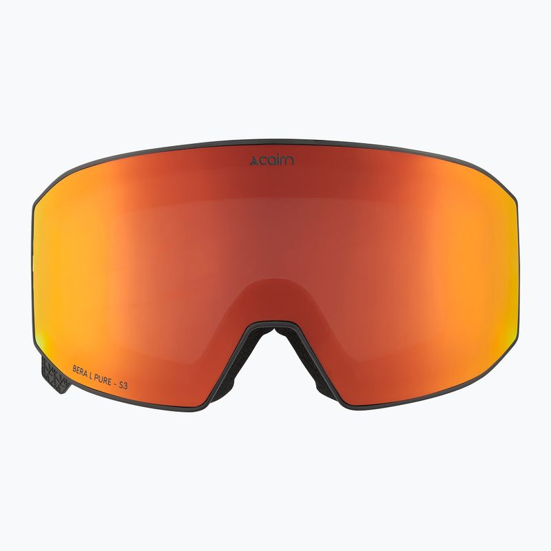 Skibrille Cairn Bera L Pure matte black 2