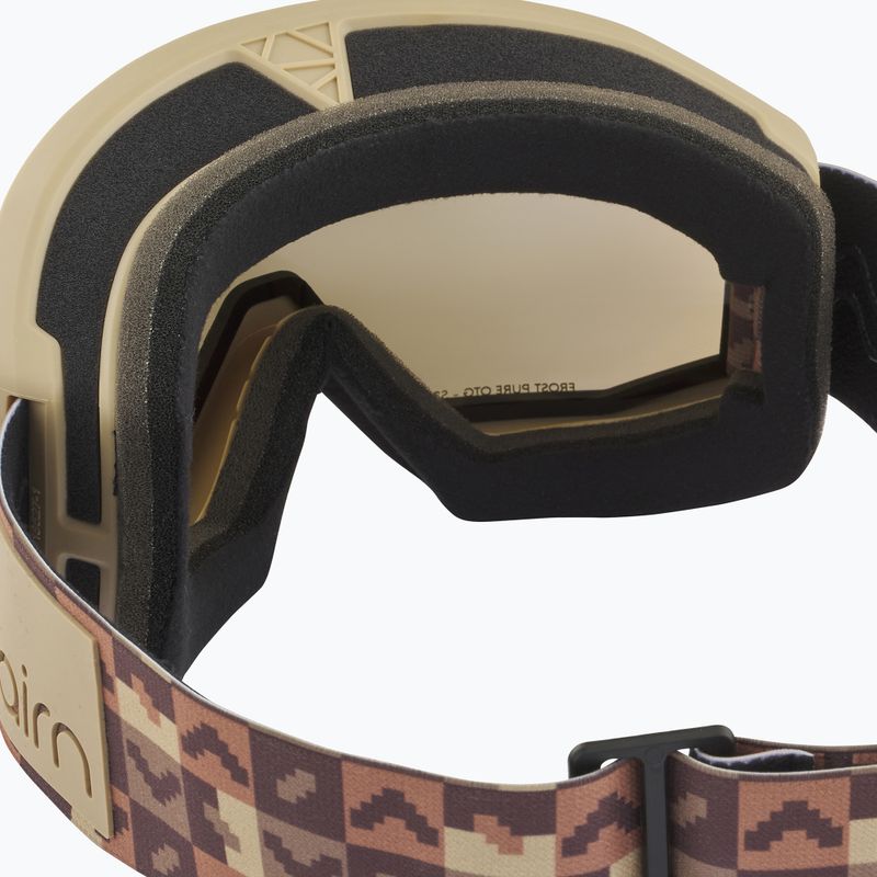 Skibrille Cairn Frost Pure OTG mat chocolate 4