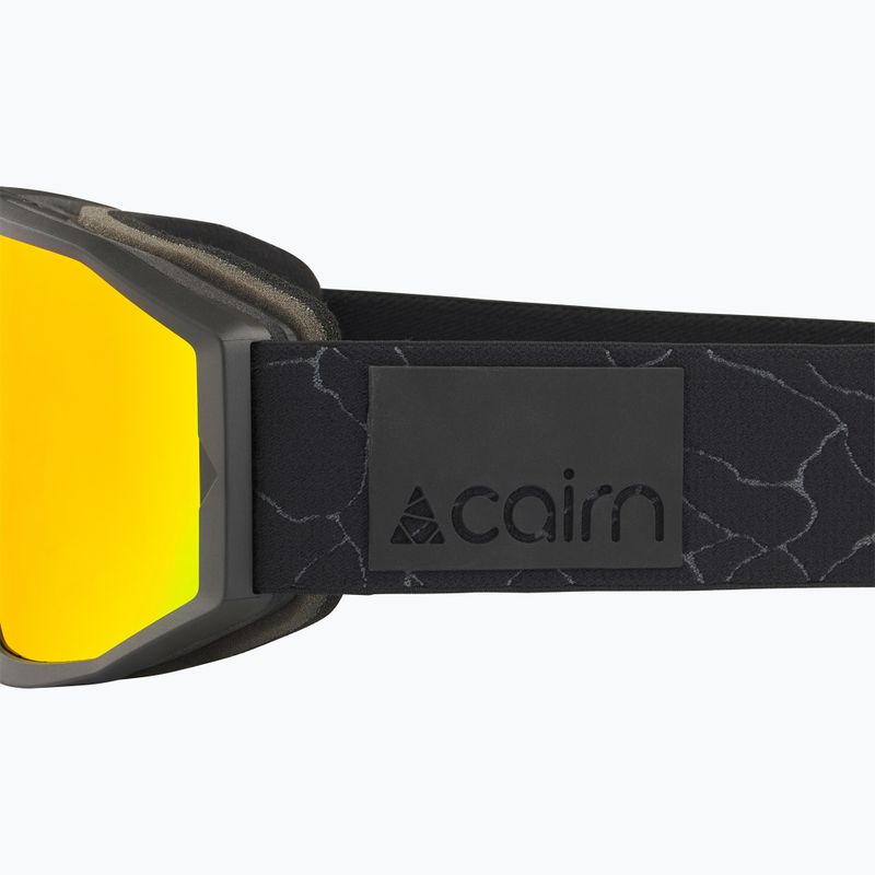 Skibrille Cairn Frost Pure mat black red 4