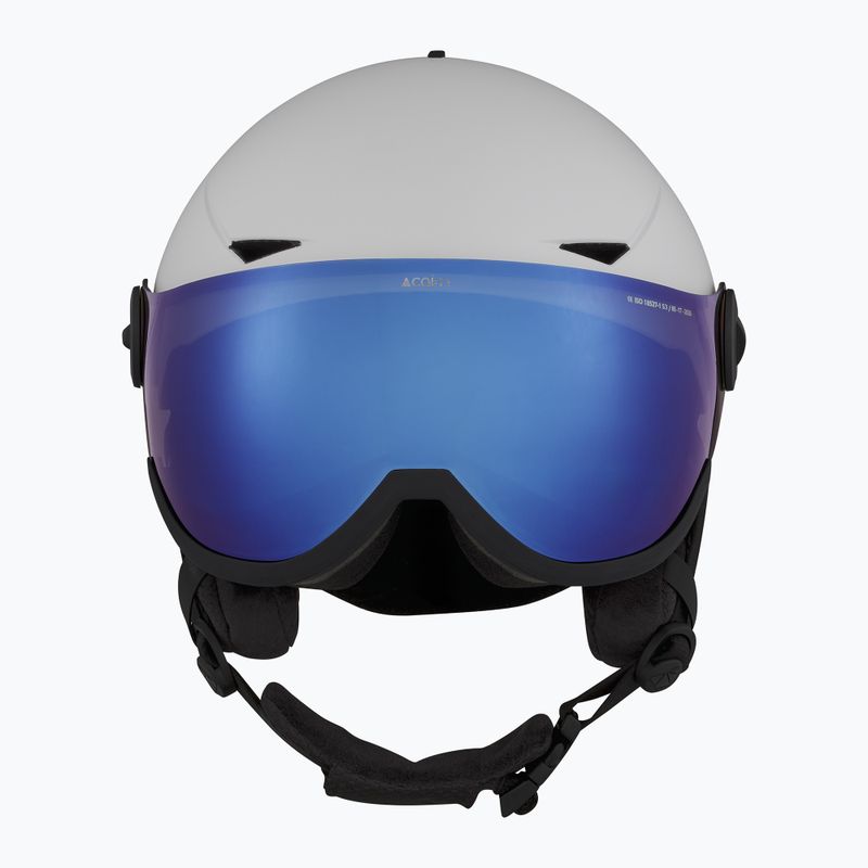 Skihelm Cairn Rise II Visor mat white 3