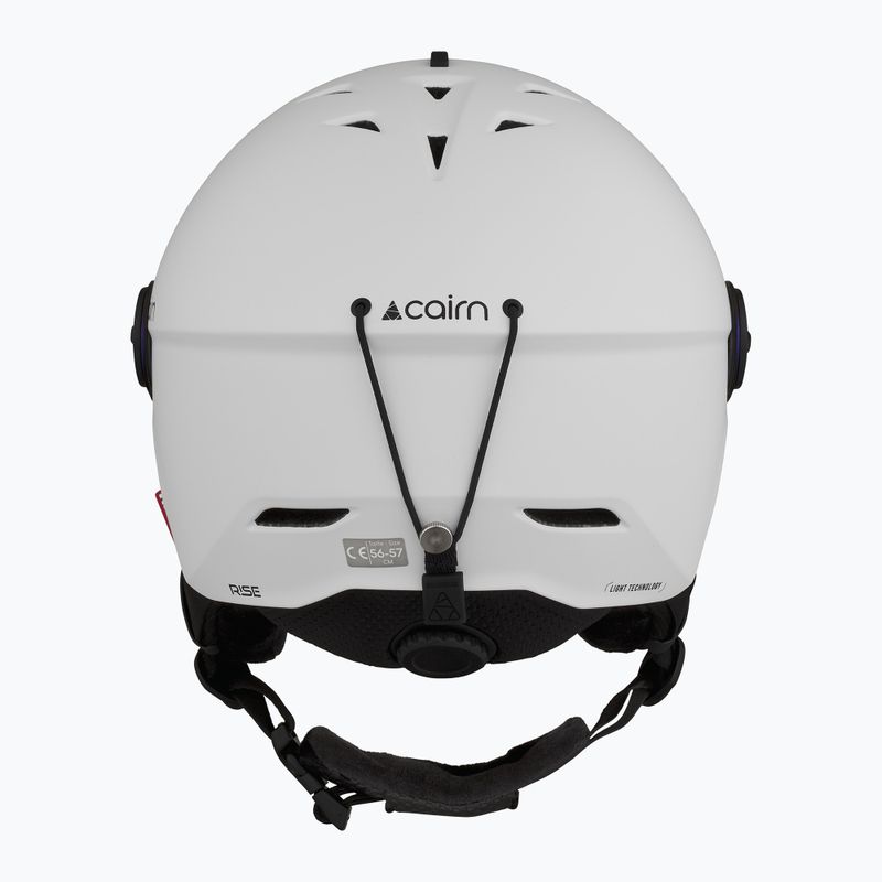 Skihelm Cairn Rise II Visor mat white 4