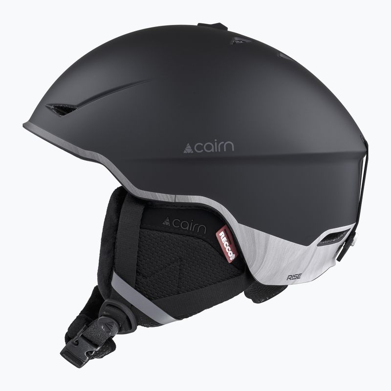 Skihelm Cairn Rise II mat black lava 2