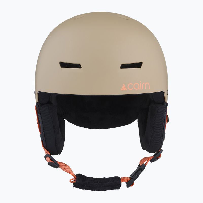 Kinder-Skihelm Cairn Darwin Jr mat linen 3