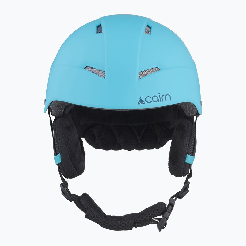 Kinder-Skihelm Cairn Android Jr mat turquoise 3