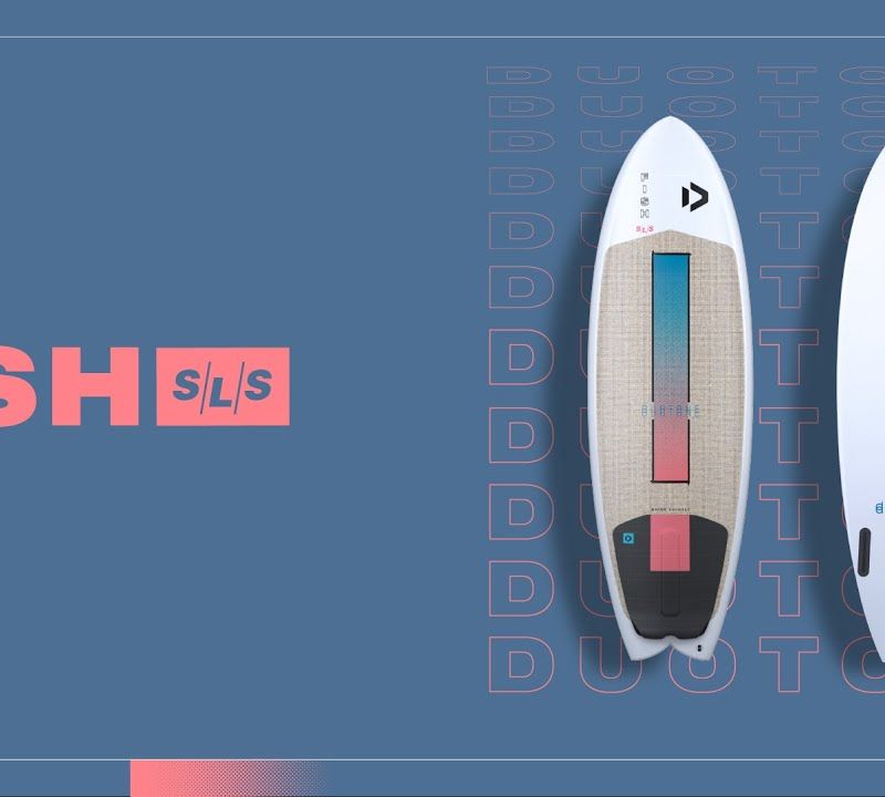 DUOTONE Kitesurfing Board Fish SLS 2022 weiß 44220-3401 11