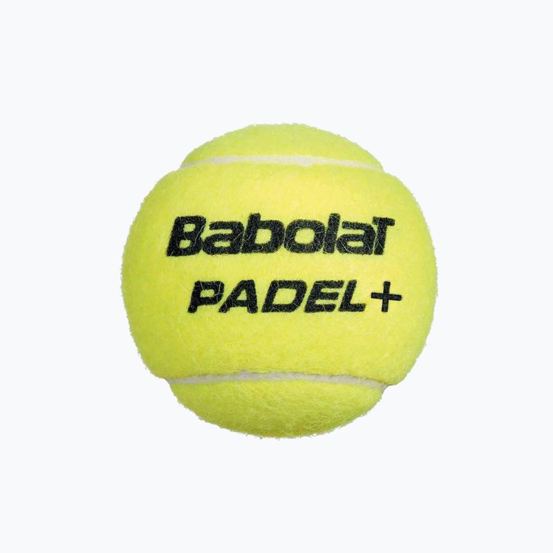 BABOLAT BALL PADEL + X3 3 Paddel Bälle gelb 122370