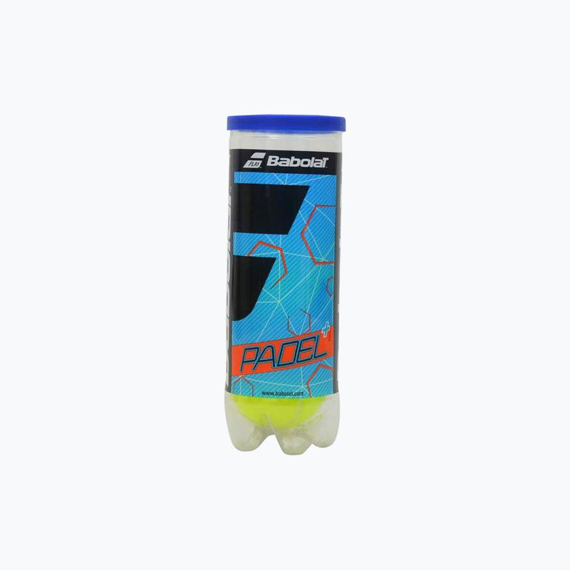 BABOLAT BALL PADEL + X3 3 Paddel Bälle gelb 122370 2