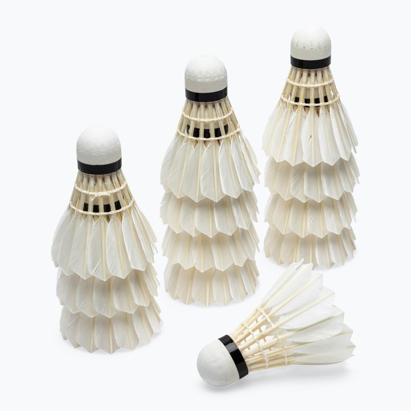 Badminton-Federbälle BABOLAT 4 12 Stück. (78) weiß 133907 3