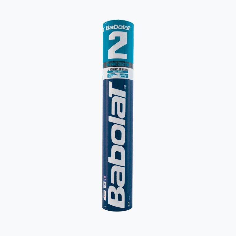 Badminton-Federbälle BABOLAT 2 12 Stück. (78) weiß 133912