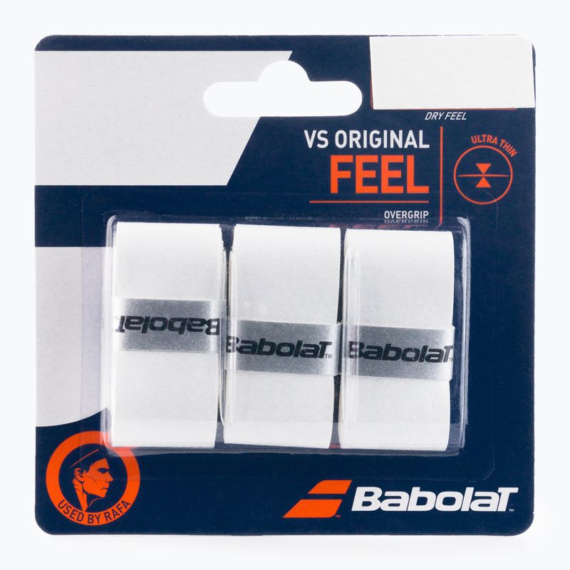 Tennisschlägerhüllen BABOLAT VS Original 3 Stück weiß 653040
