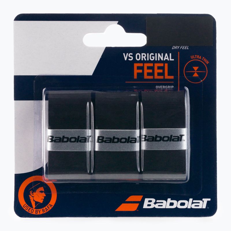 Tennisschlägerhüllen BABOLAT VS Original 3 Stück schwarz 653040