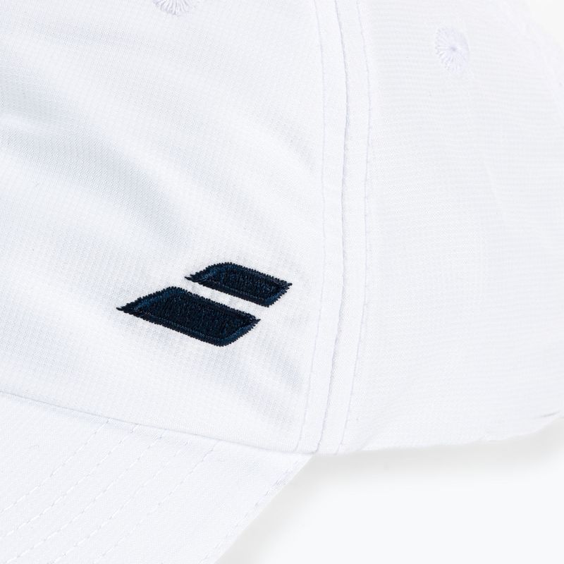 BABOLAT Basic Logo Kinder Baseballkappe weiß 5JA1221 5