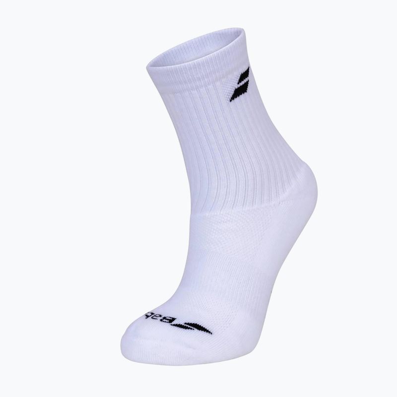 Socken Kinder Babolat Junior 3 Paar white/white