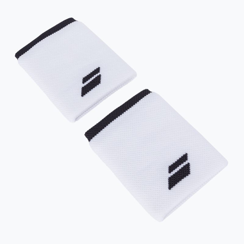 BABOLAT Logo Jumbo-Armband 2 Stück weiß 5UA1262