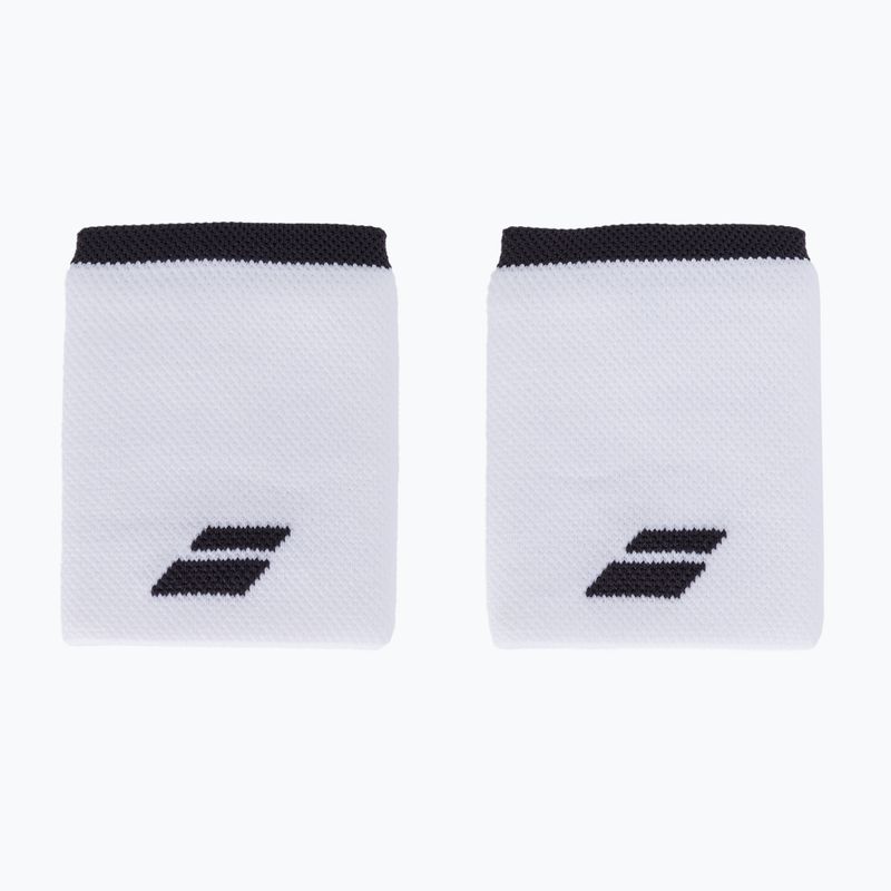 BABOLAT Logo Jumbo-Armband 2 Stück weiß 5UA1262 2