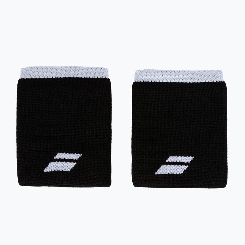 BABOLAT Logo Jumbo-Armband 2 Stück schwarz & weiß 5UA1262 2
