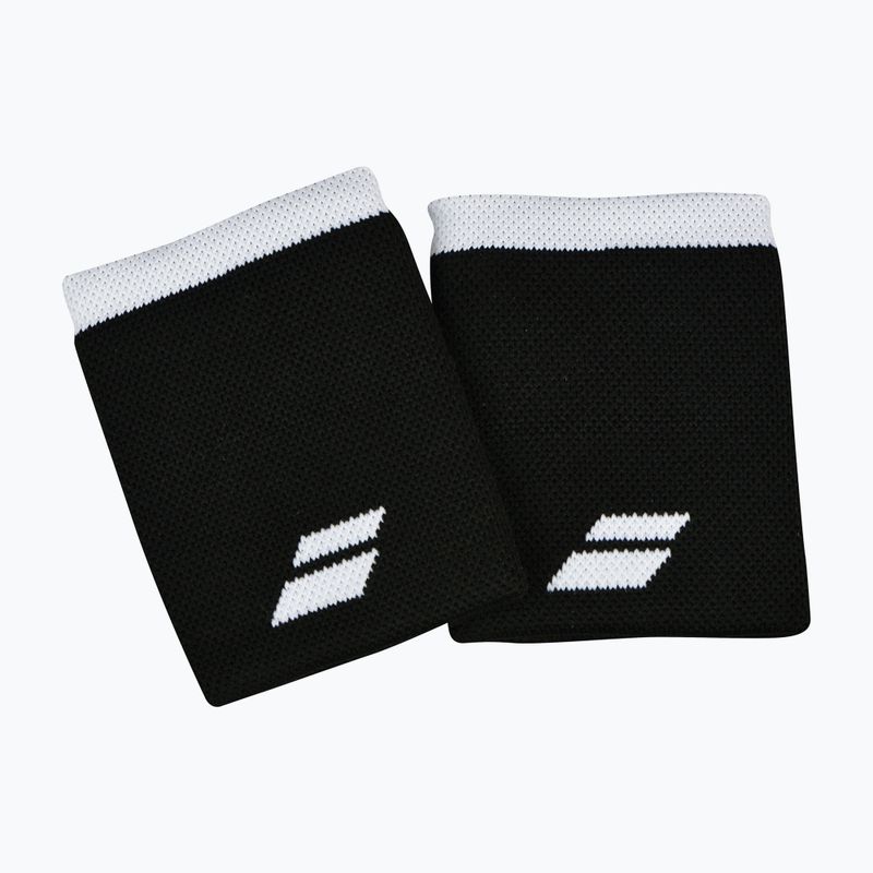 BABOLAT Logo Jumbo-Armband 2 Stück schwarz & weiß 5UA1262 3