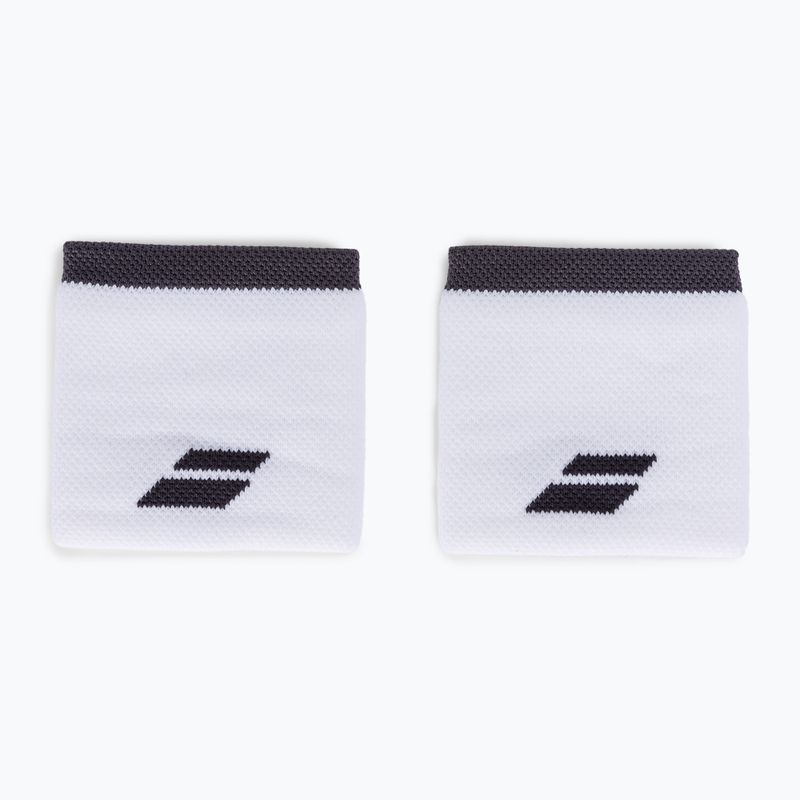 BABOLAT Logo-Armband 2 Stk. weiß und schwarz 5UA1261 2