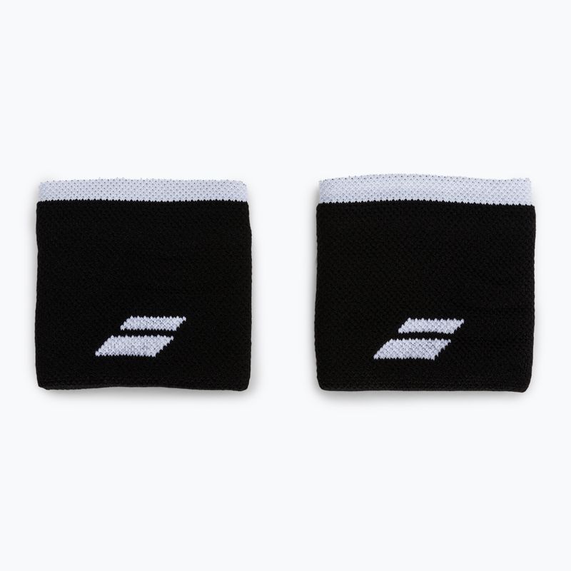 BABOLAT Logo-Armband 2 Stück schwarz & weiß 5UA1261 2