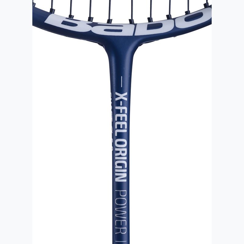 Badmintonschläger Babolat X-Feel Origin Power blue/silver 6