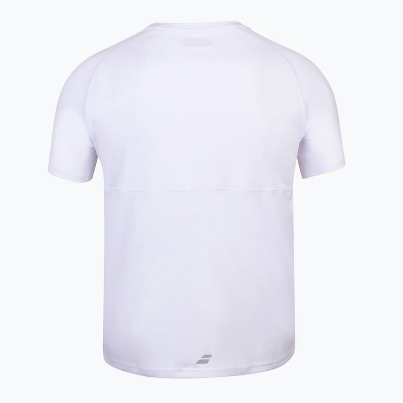 Babolat Herren Tennis-Shirt Play Crew Neck weiß 3MP1011 2
