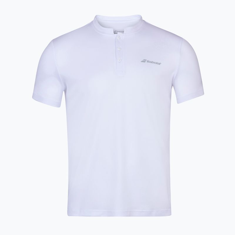 Herren Tennis-Poloshirt BABOLAT Play weiß 3MP1021