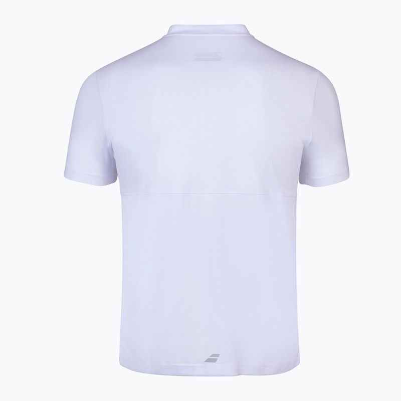 Herren Tennis-Poloshirt BABOLAT Play weiß 3MP1021 3
