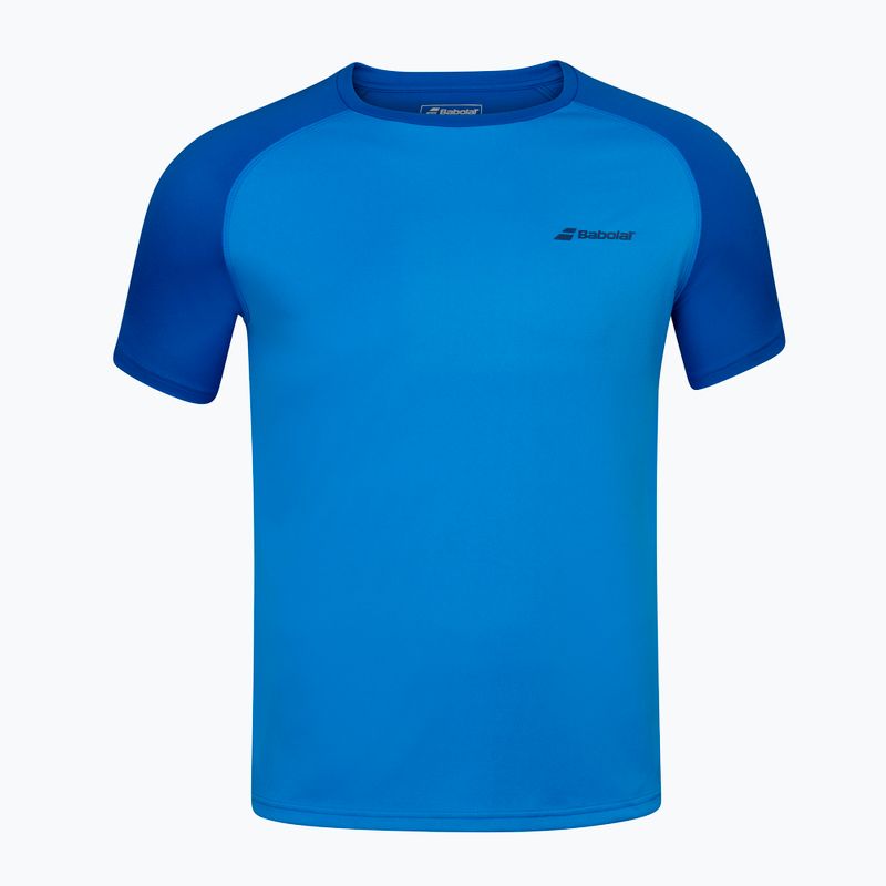 Kinder-Tennisshirt BABOLAT Play blau 3BP1011