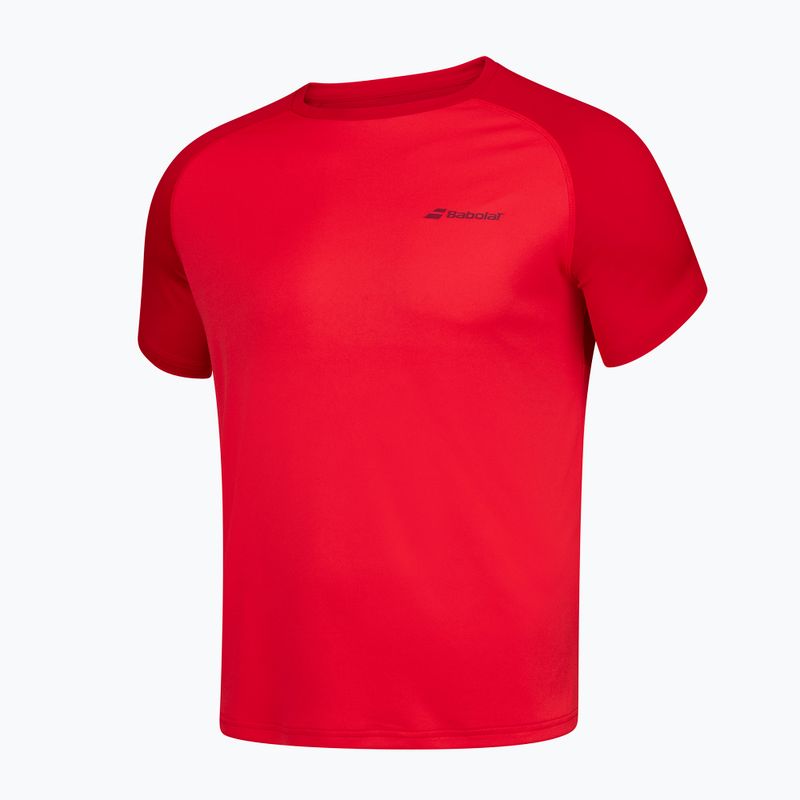Kinder-Tennisshirt BABOLAT Play rot 3BP1011 2