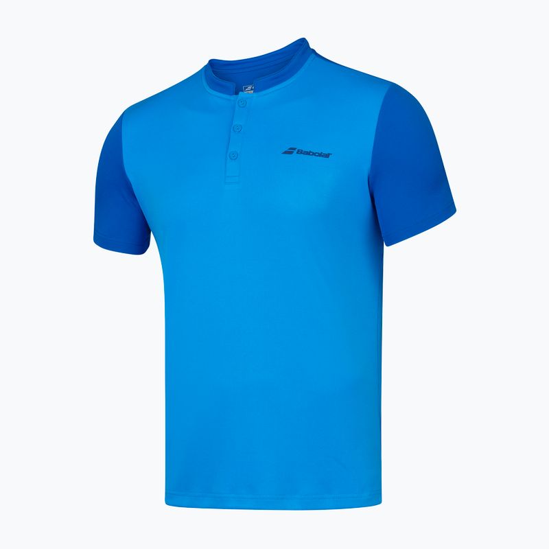 Kinder-Tennis-Poloshirt BABOLAT Play blau 3BP1021 2