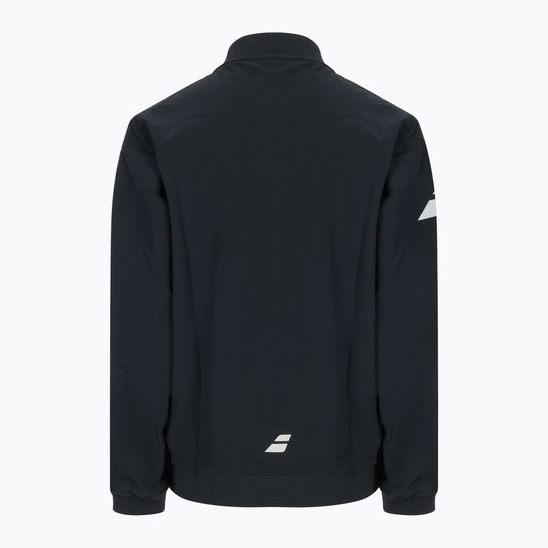 Kinder-Tennis-Sweatshirt BABOLAT Play schwarz 3JP1121 2
