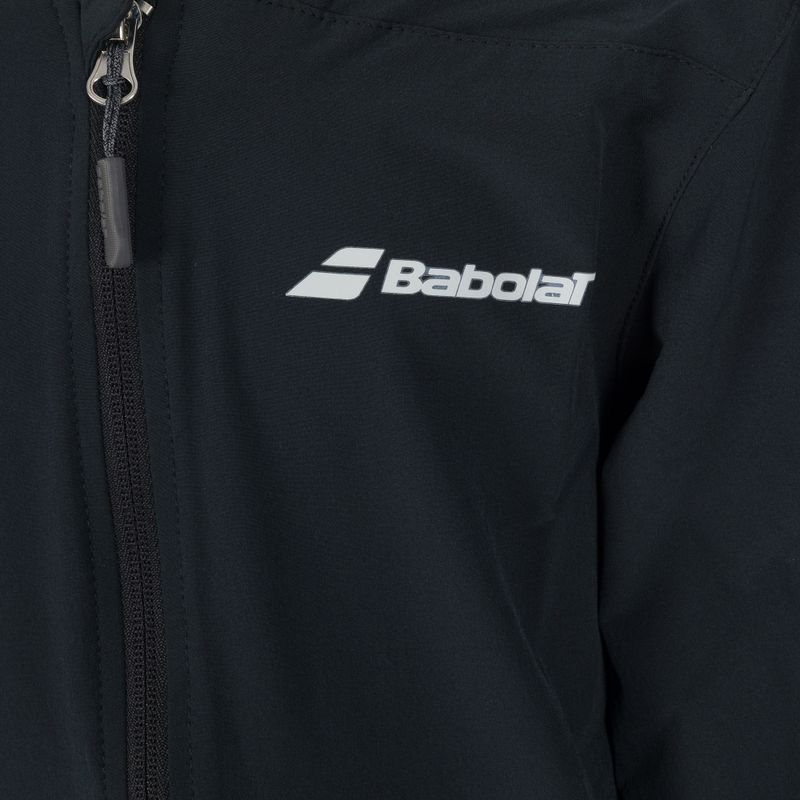Kinder-Tennis-Sweatshirt BABOLAT Play schwarz 3JP1121 3