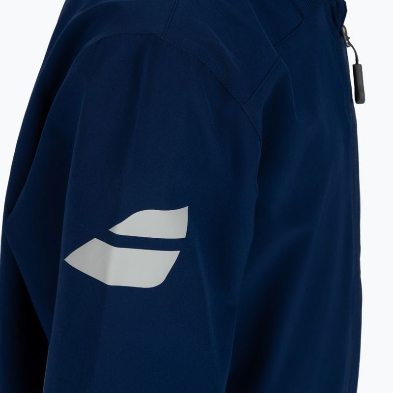 Kinder-Tennis-Sweatshirt BABOLAT Play navy blau 3JP1121