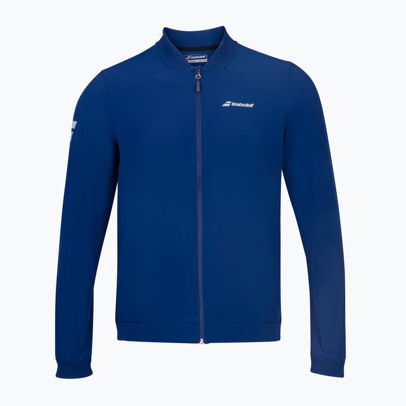 Kinder-Tennis-Sweatshirt BABOLAT Play navy blau 3JP1121