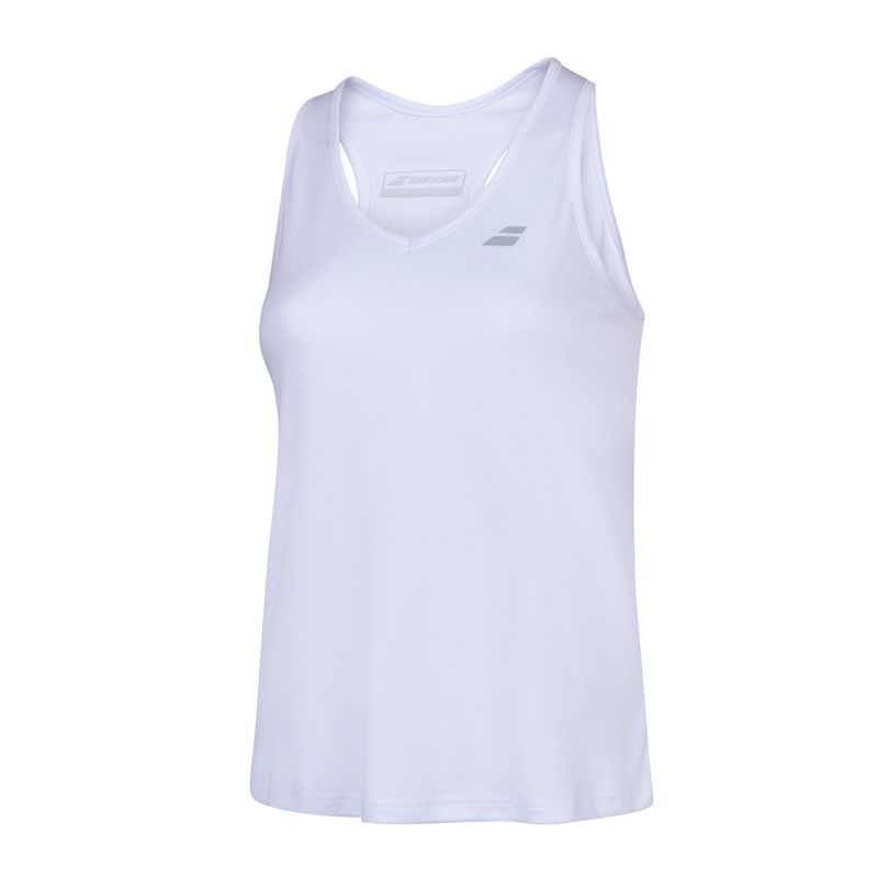 Damen Tennis-Shirt BABOLAT Play weiß 3WP1071
