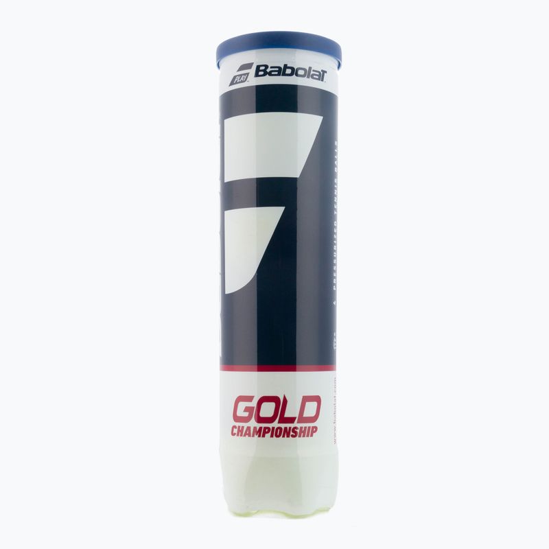 BABOLAT Gold Championship Tennisbälle 4 Stück gelb 502082 2