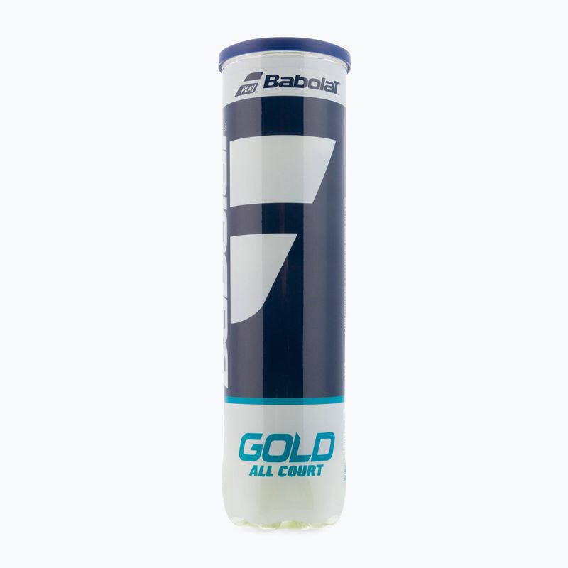 BABOLAT Gold All Court Tennisbälle 4 Stück gelb 502085 2