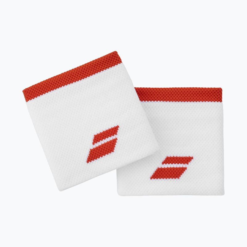 Babolat Logo Handgelenkbandagen 2 Stück weiß 5UA1261 3