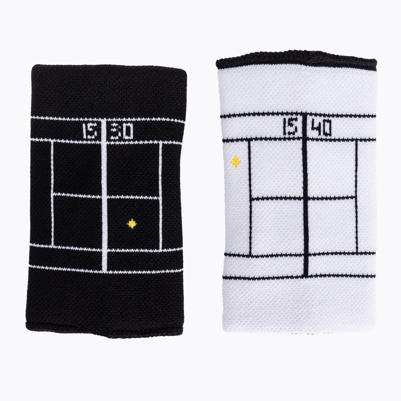 BABOLAT Jumbo Reversible Armband 2 Stück schwarz & weiß 5UA1281 2