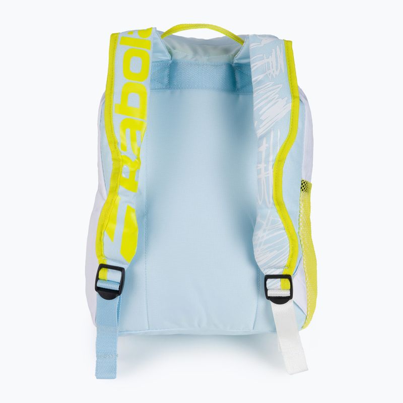 Kinder-Tennisrucksack BABOLAT Backpack Club Junior Girl 16 l weiß 753093
